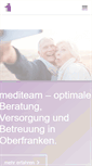 Mobile Screenshot of mediteam.de